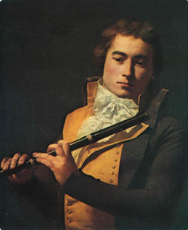 Mozart at fortepiano